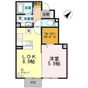 セジュール仲町 Gの間取り画像