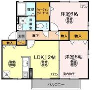 パークフラッツの間取り画像