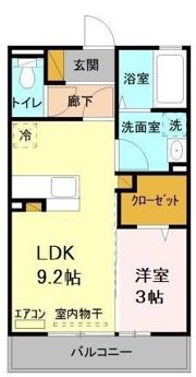 イーストファインヒルズの間取り画像