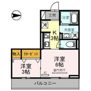 ノーブル大成の間取り画像