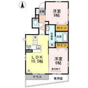 Gracious（グレーシャス） A棟の間取り画像