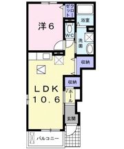 グレイス スクエア Aの間取り画像