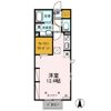 昭和町ソレイユの間取り画像