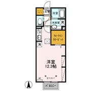 昭和町ソレイユの間取り画像