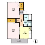 ポラール Bの間取り画像