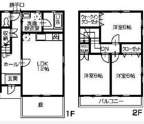 ヴィラフィレンツェ Aの間取り画像