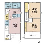 ダンデライオン Bの間取り画像