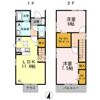 グレイス稲里 Bの間取り画像