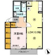 ルミエールみなみの間取り画像