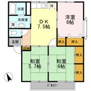 プレジール大前 B棟の間取り画像