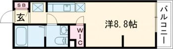エタニティ八幡の間取り画像