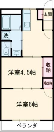 ライフステージ広瀬 京田Ⅱの間取り画像
