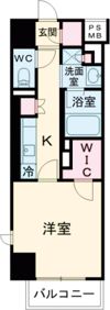 パークアクシス名駅南グランデの間取り画像