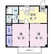 メルローズの間取り画像