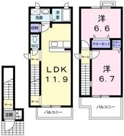 ソレイユTの間取り画像