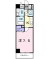 パールドゥN 府中の間取り画像