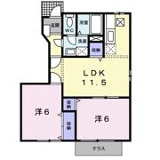 マーヴェラスK－Aの間取り画像