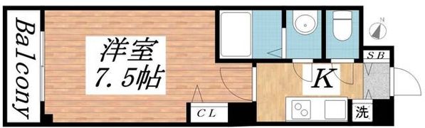 メゾン・ド・ヴィレ 須磨の間取り画像
