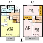 ドルチェ浅田の間取り画像