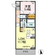 ソレール 北浦の間取り画像