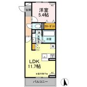 ソレール 北浦の間取り画像