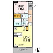 ソレール 北浦の間取り画像