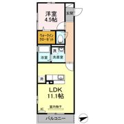 ボヌール SAの間取り画像