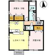 DEAR COURTの間取り画像