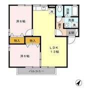 サンビレッジの間取り画像