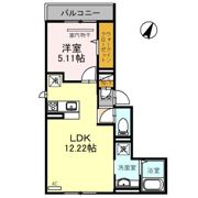 ジョリ シャンブルの間取り画像
