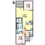 サンプット東仲ノ町の間取り画像