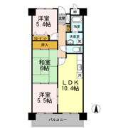 サンスカイハイツの間取り画像