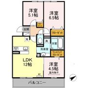 セリシール A棟の間取り画像