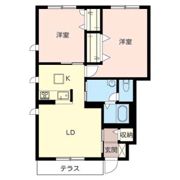 アゼリア宮上Cの間取り画像