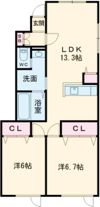 Uアザラシの間取り画像