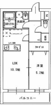 クローリスの間取り画像