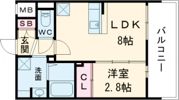 RESIDENCE花畑の間取り画像