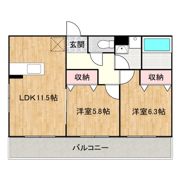 クローリスの間取り画像