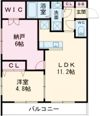 ステラウッド野中Ⅱの間取り画像