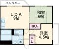 カーディフ山田の間取り画像