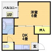 クレアトール21の間取り画像