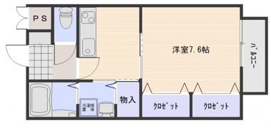 盛林ハイツの間取り画像