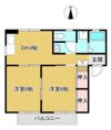 サンコーポ西阿知A棟の間取り画像