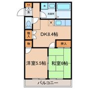 ユーハイツパーシモンの間取り画像