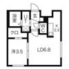 リベルタ桑園の間取り画像