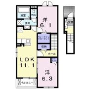 エテルナⅡの間取り画像