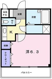 サンセールの間取り画像