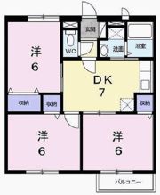 エスポワールドミールBの間取り画像