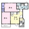 ミレニアムハイツ Sの間取り画像