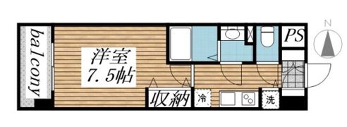 メゾン・ド・ヴィレ千葉中央の間取り画像